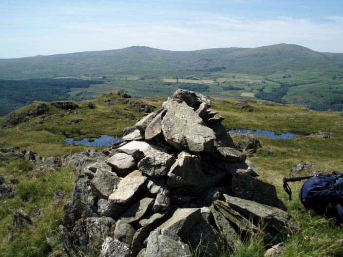 Tarn Hill summit cairn Tarn Hill summit cairn